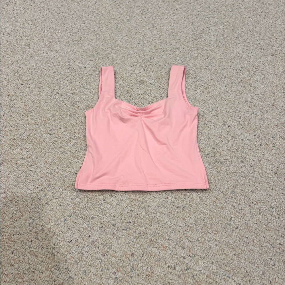 Pink Sleeveless Women's Top